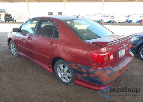 2006 Toyota Corolla S z USA, uszkodzony, nr VIN 1NXBR30E66Z600059
